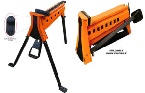 CLAMPING BENCH STAND: H795 X L950MM FOLDING