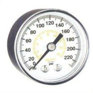 GAUGE: PRESSURE DIAL 1/8" BSP