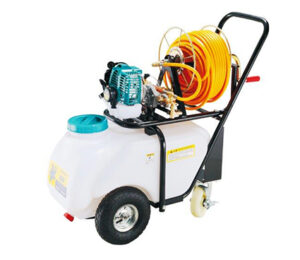 POWER SPRAYER: 50 LTR TANK WHEELS PETROL HONDA