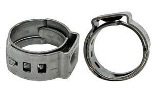HOSE CLAMP: 10.5-12.5MM EAR INSERT TYPE