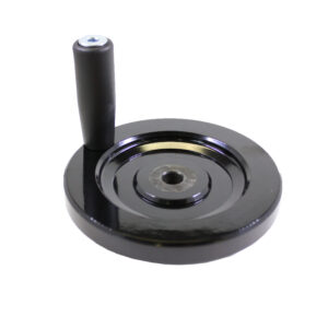 HAND WHEEL & HANDLE: BAKELITE 3041 125MM DISC