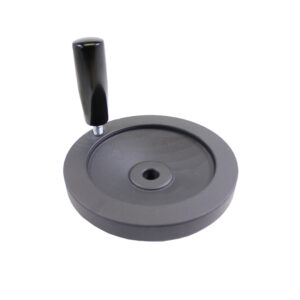 HAND WHEEL & HANDLE: ALLOY 3030 160MM DISC