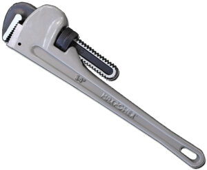 PIPE WRENCH: 18" ALUMINUM TYPE MAXPOWER