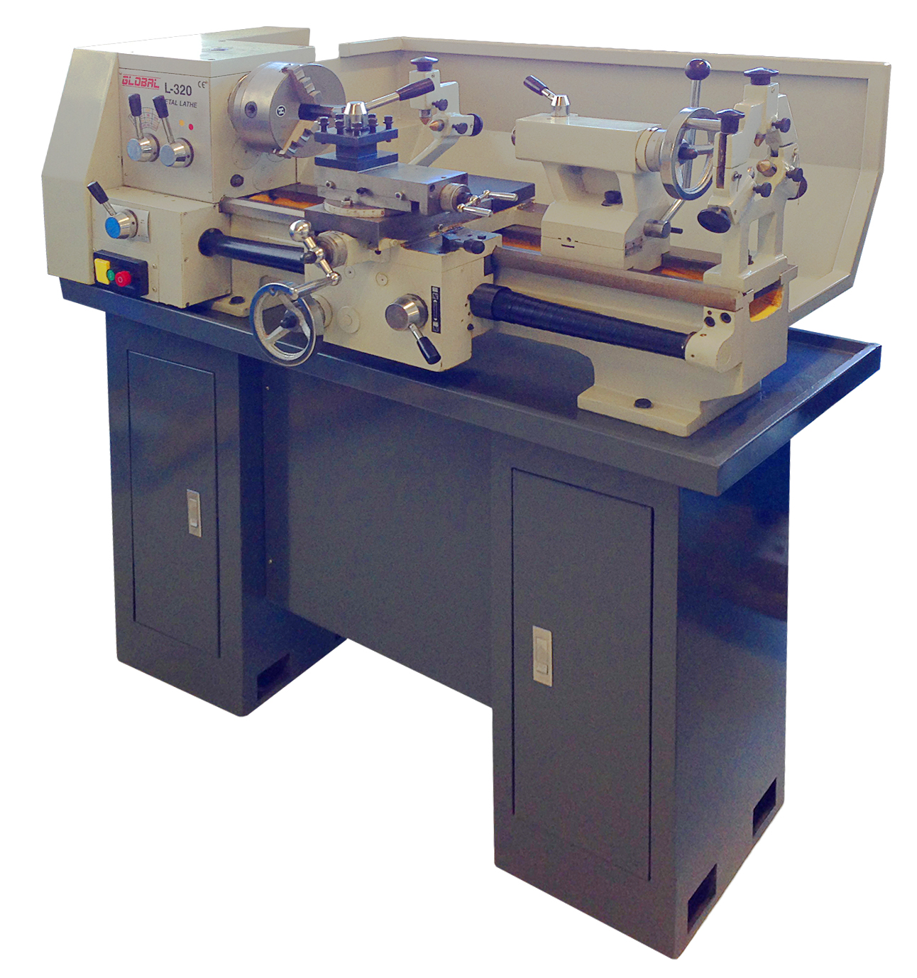 l--120502 LATHE: L-320/CQ9332 320 X 600 X 38MM BORE, 1 PHASE - Image 1