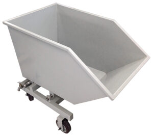 SERVICE BIN: L1000 X W600 X D870MM CASTORS