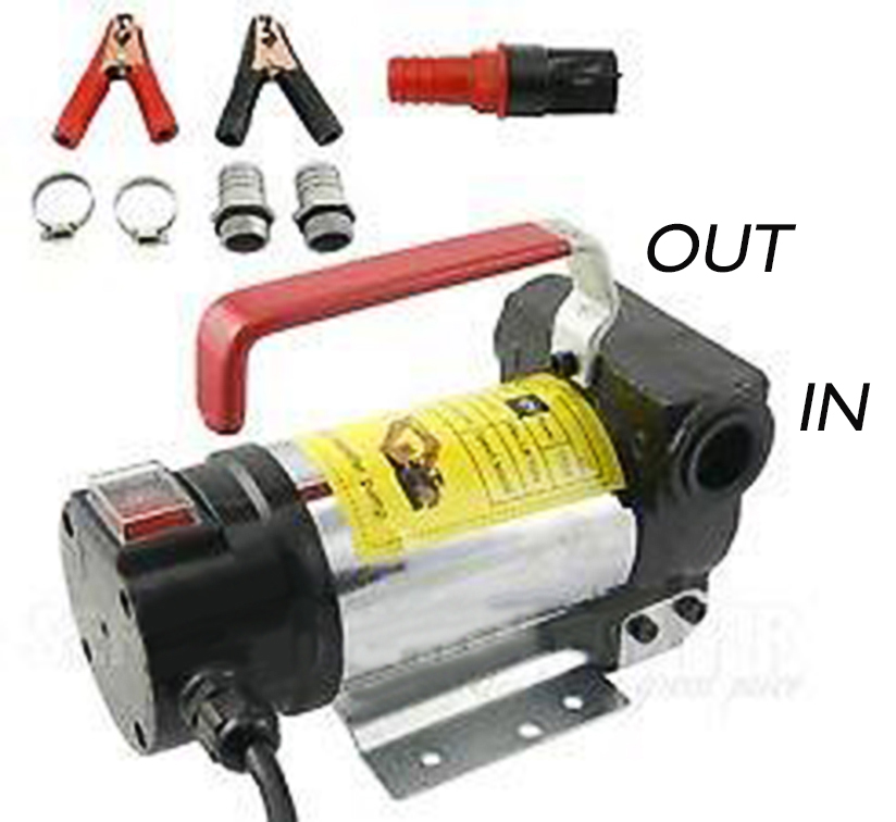 ELP700521 DIESEL TRANSFER PUMP: 80L/MIN 12V DC - Image 1