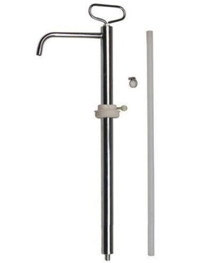 DRUM PUMP: MANUAL P-306 1/2" OUTLET HAND PULL S/STEEL