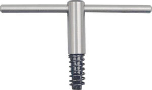 LATHE CHUCK KEY: 6.0MM WITH QUICK RELEASE SPRING