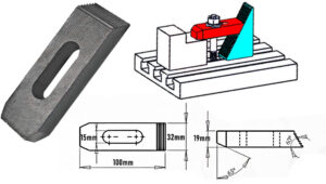 STEP CLAMP: 100 X 32 X 15MM SLOT EACH
