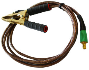 TEKTIG EARTH LEAD: 2.5MM W/CLAMP & FITTINGS
