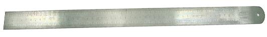 rl-580258 RULER: SKODA 1000 X 40X 2MM METRIC - Image 1