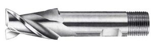 SLOT DRILL: HSS   1"   THR SHANK LONG SERIES