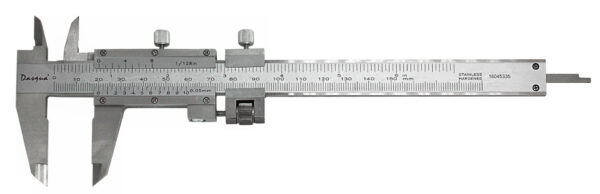 VERNIER CALIPER: DASQUA 150MM/6" M/GRADE - Image 1