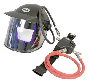 AIRLINE HOOD & VISOR: COMPLETE UNIT