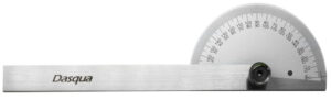 PROTRACTOR: 200 X 300MM S/STEEL DASQUA