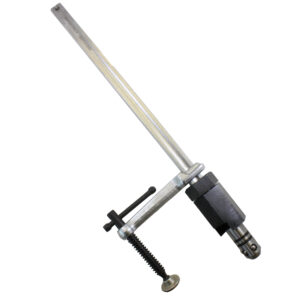 HOLD DOWN CLAMP: 120 X 300MM  90 DEG RAPID LOCK 28MM