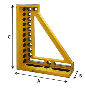 RIGHT ANGLE BLOCK: 600 X 375MM X 100  90DEG ZJJ LEFT