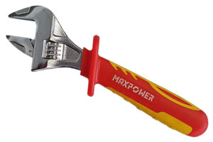 ADJUSTABLE WRENCH: 12" MAXPOWER  INSULATED