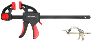 QUICK RELEASE RATCHET CLAMP: 520MM MAXPOWER