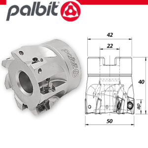FACE MILL: D50.0MM LINEPRO 20190  (PALBIT)