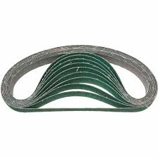 SANDING BELT: 50 X 1016 120 GRIT METAL ( GREEN of STAINLESS )