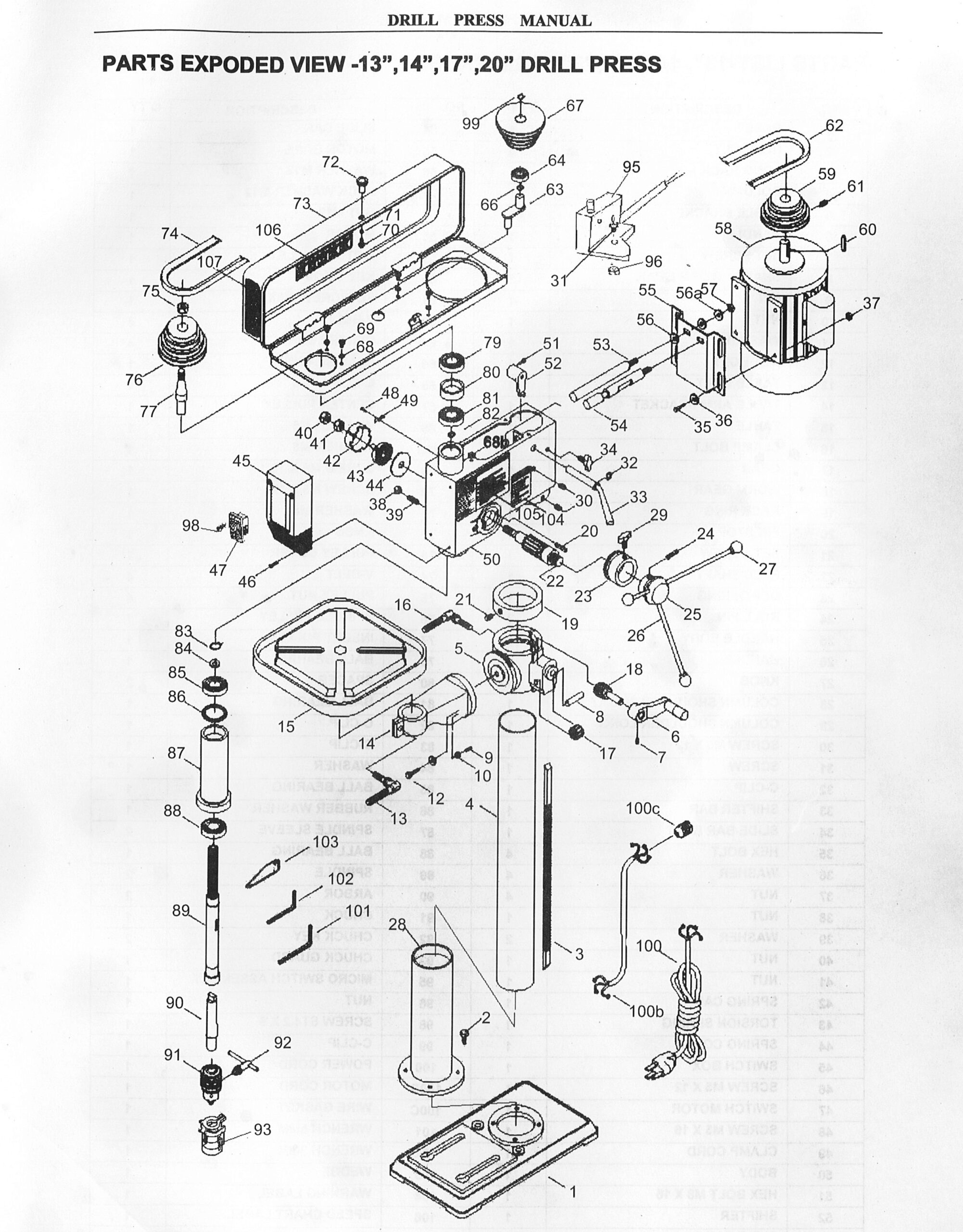 SPD801120 DP-25: SWITCH BOX ( PLASTIC FACIA) - Image 1