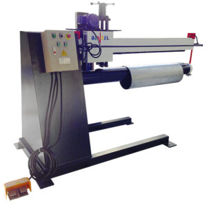 ROUND PIPE SEAM CLOSER: 1.5 X 1500MM (MOTORISED)