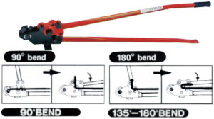 RE-BAR BENDER-CUTTER: 16MM CAPACITY MAXPOWER MANUAL