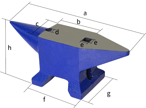 AV-260256 ANVIL: 70KG IDAHO SA-70 BLACKSMITH CAST STEEL - Image 1