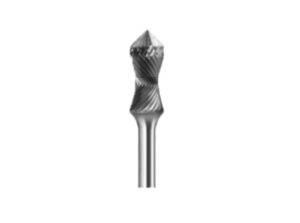 RADIUS BURR: 12 X 28MM 6.0MM SHANK D/CUT NOSE K