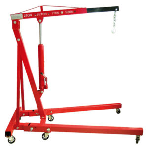 HYD/ENGINE CRANE: 2 TON FOLDING