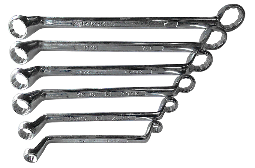 spn434060 RING SPANNER: 6PC SET IMPERIAL - Image 1
