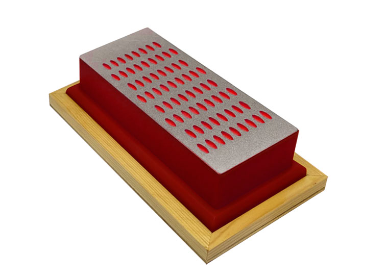 SPP100520 DIAMONG SHARPENING BLOCK: 150 X 50MM 360 GRIT RED - Image 1
