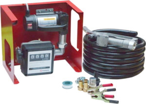 DIESEL PUMP STATION: WITH FLOW METER: 40L/MIN 12V
