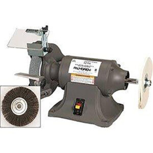 BENCH GRINDER/BUFF: 8" 1PH TANNER