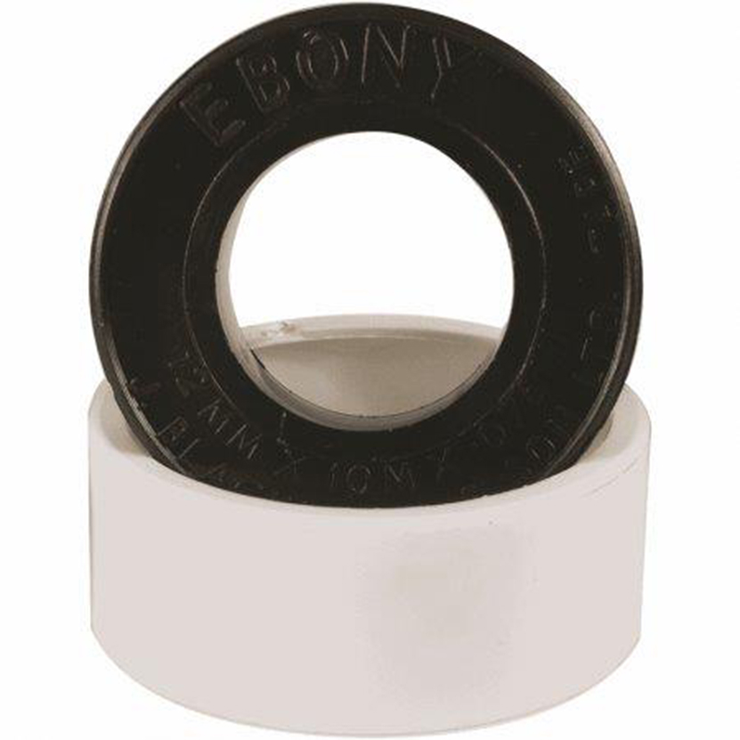 THREAD TAPE: EBONY 12MM X 10M    SOLD PER PIECE