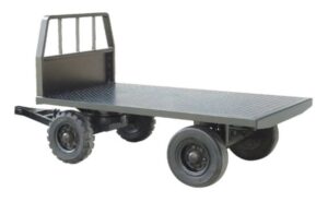 YARD TRAILER: 2500 X 1200MM 6000KG SOLID TYRES