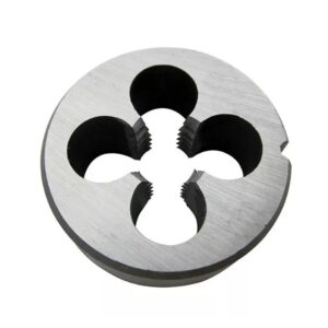 DIE: ROUND M27 X 1.5 OD 2" METRIC FINE HSS