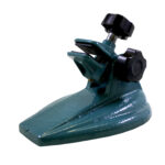 MICROMETER STAND: CAST BODY PLASTIC COVERED JAWS