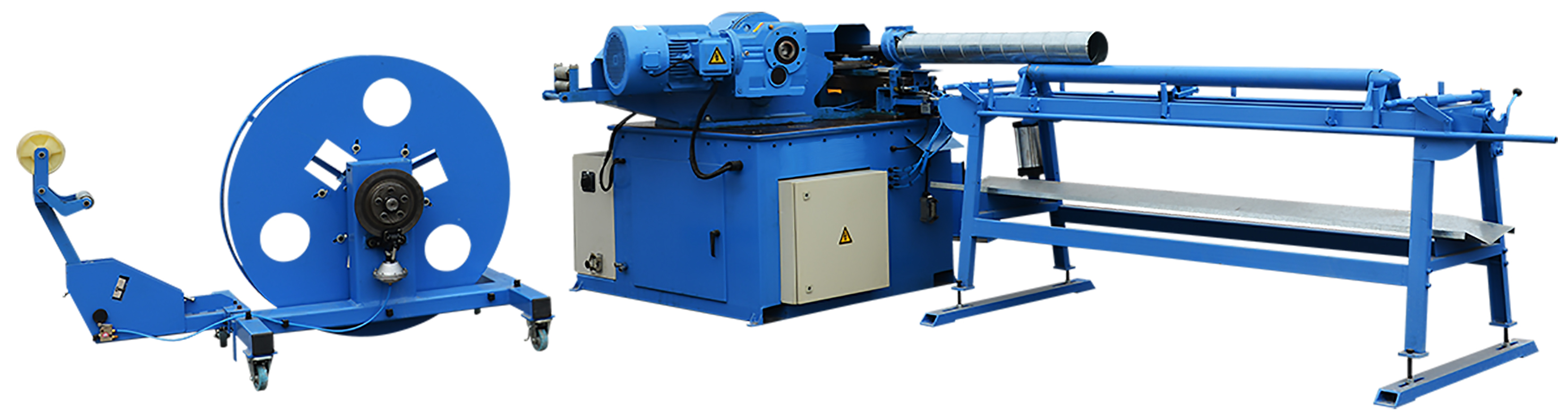 SPIRAL DUCTING MACHINE: 80-1600MM RANGE