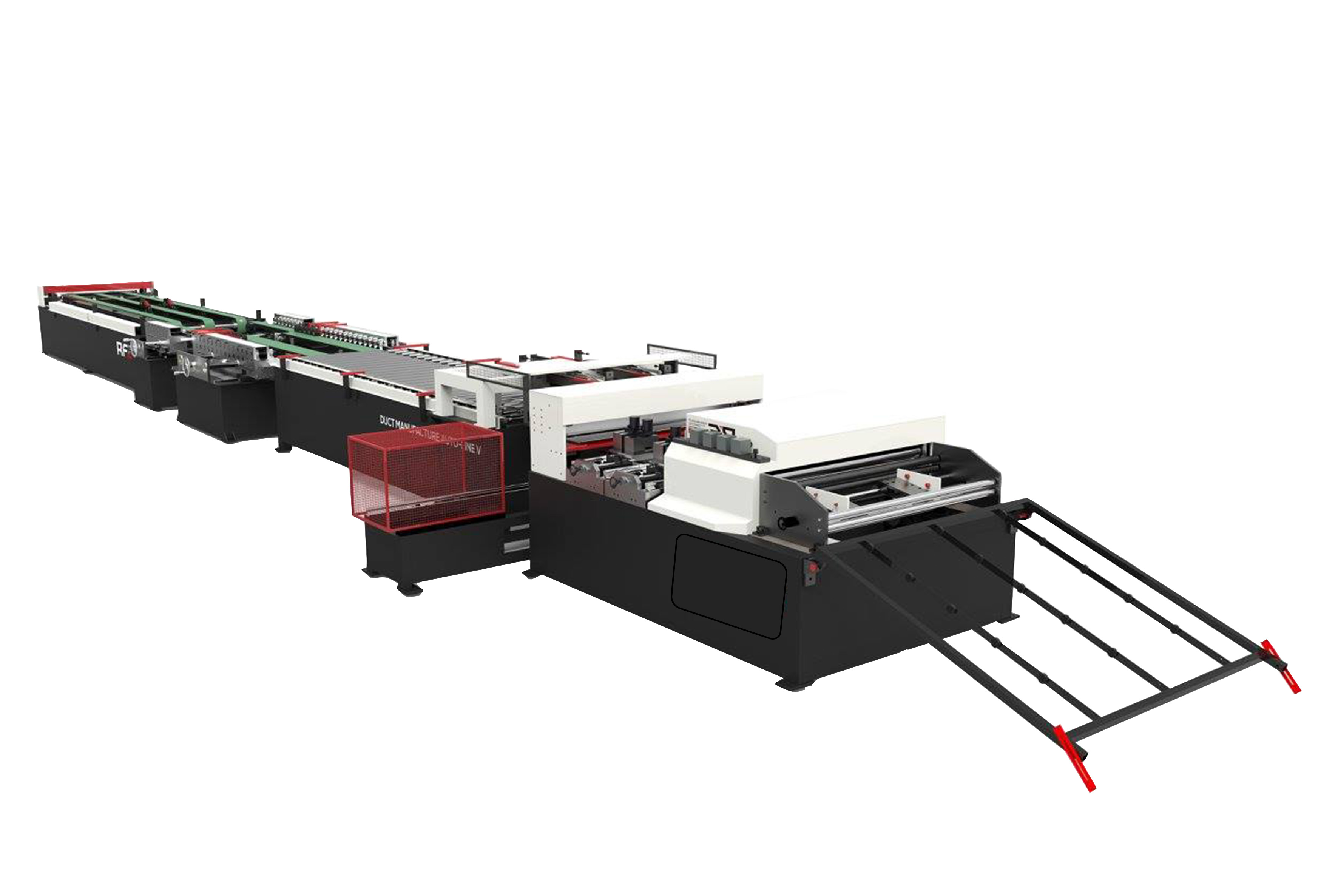 AUTO DUCTING: STRAIGHT LINE V WITH TDF FLANGE