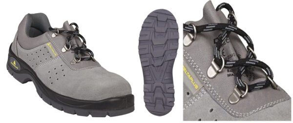 SAFETY SHOES: INDUSTRIAL LEATHER STEEL CAP DP-461 - Image 1