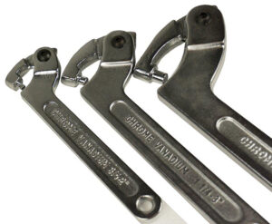 ADJUSTABLE PIN WRENCH: 19-51MM TRI