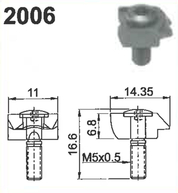 CLAMP WEDGE (M) # 2006 - Image 1