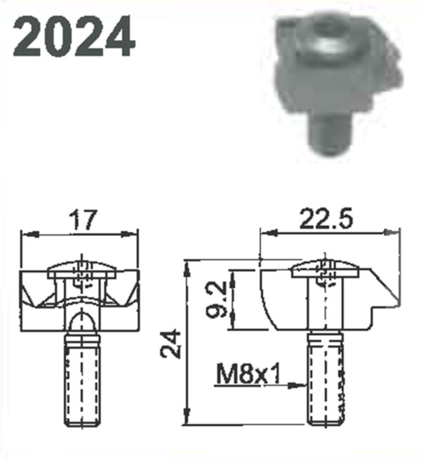 CLAMP WEDGE ( M) STYLE #2024 - Image 1