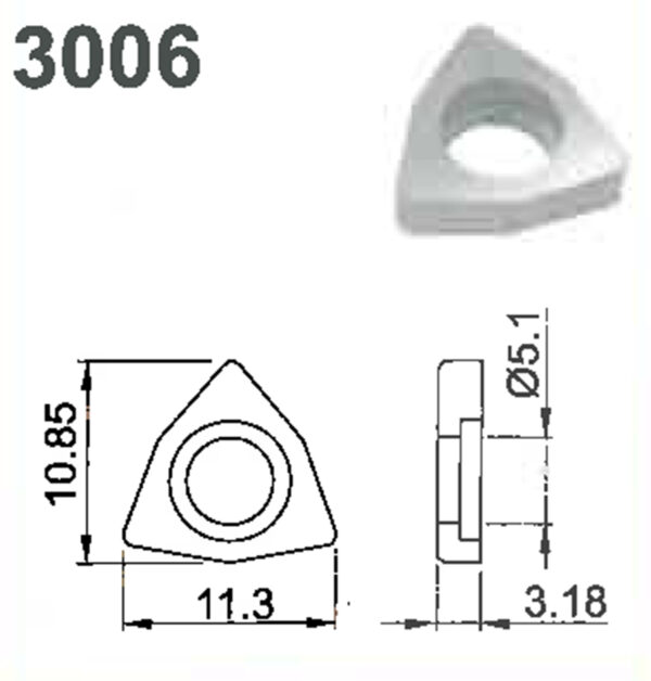 SHIM: TRIGON-M STYLE TOOL #3006 - Image 1