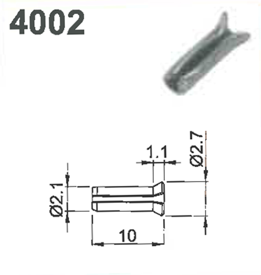 SHIM PIN: (10 X 2.1)#4002