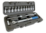 TORQUE WRENCH: 1/4" DRIVE CYCLING KIT 15PC SET