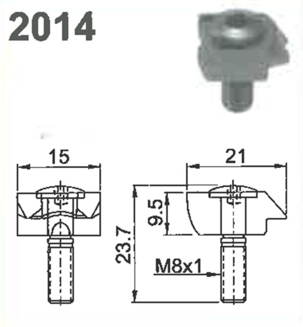 CLAMP WEDGE (M) # 2014 CANELA - Image 1