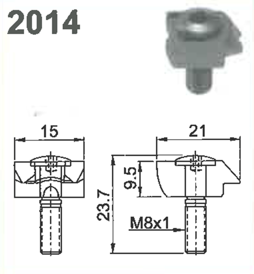 CLAMP WEDGE (M) # 2014 CANELA